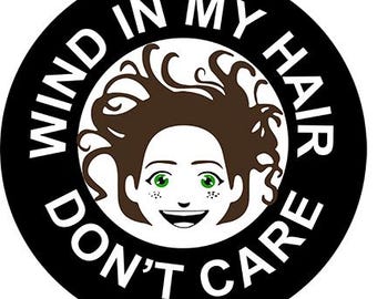 windy Hair Spare Tire Cover- Personalize Yours! Change the Colors!