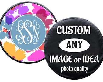 Custom Spare Tire Cover – Full Color Image or Idea Design