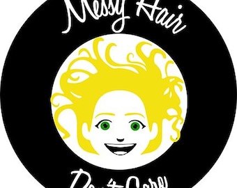 Messy Hair Spare Tire Cover- Personalize Yours! Change the Colors!