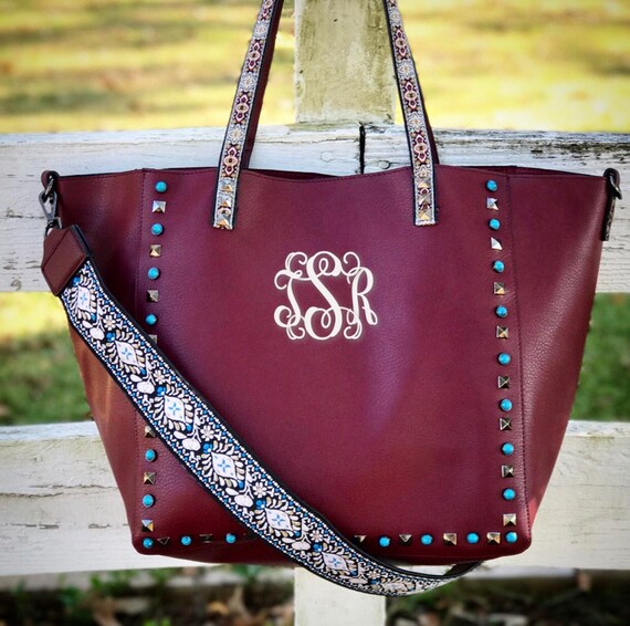 Guitar Strap Handbag Guitar Strap Purse Monogram Guitar Etsy