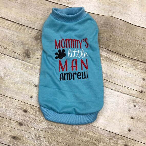 monogrammed dog clothes