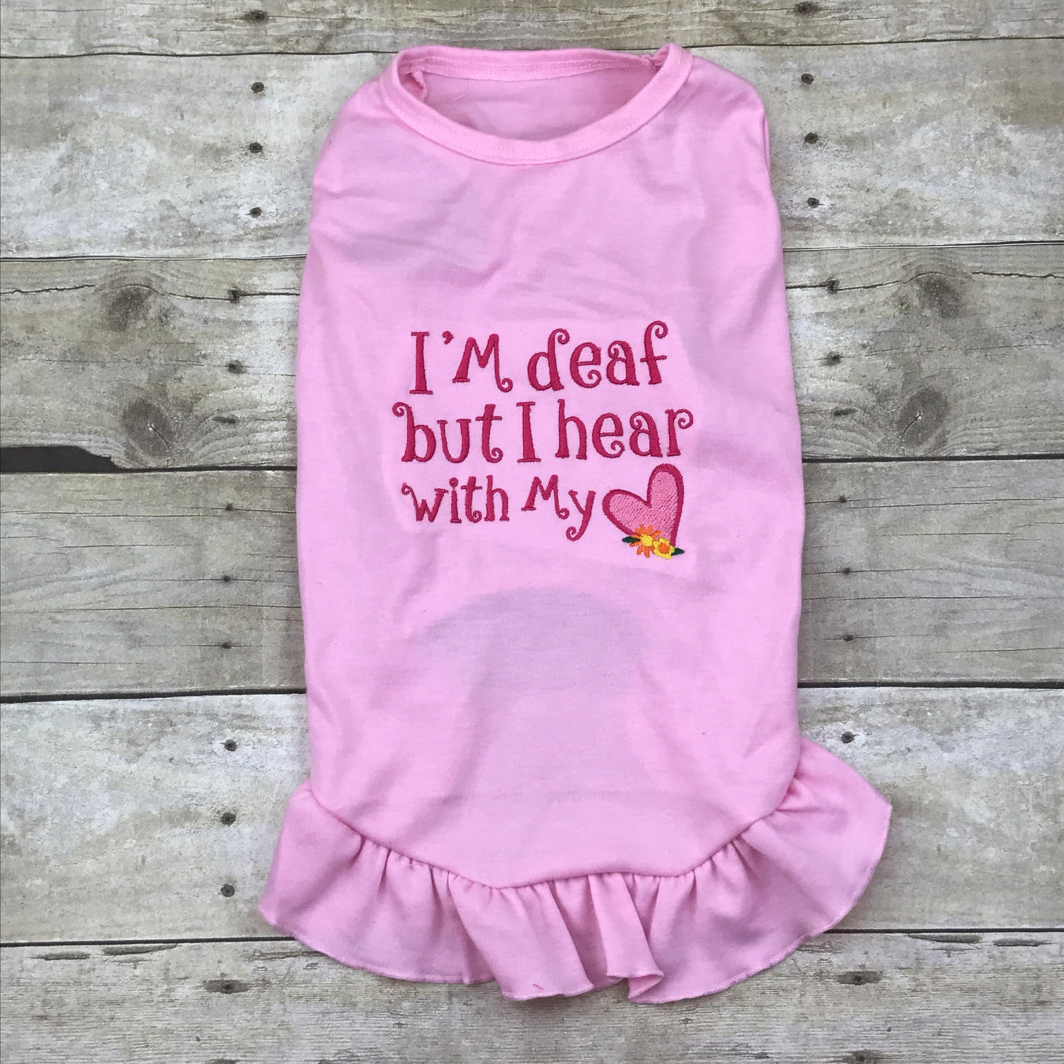 Deaf top dog shirt