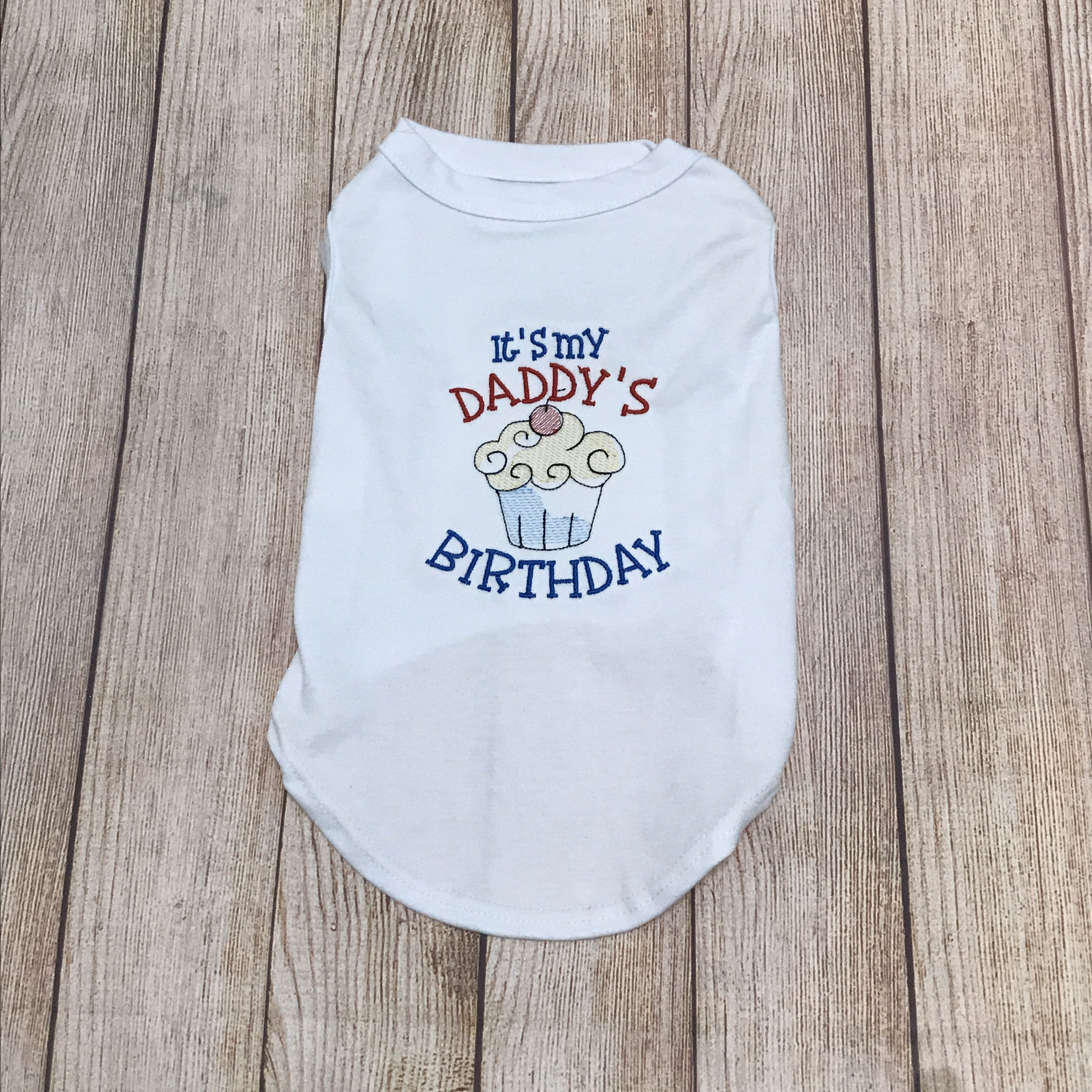 happy birthday daddy dress Happy Birthday Daddy Cotton Onesie main image 1