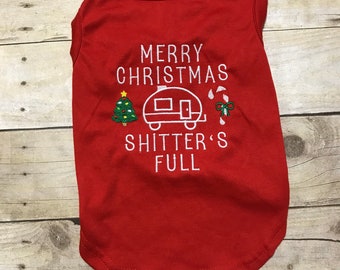 shitters full dog sweater