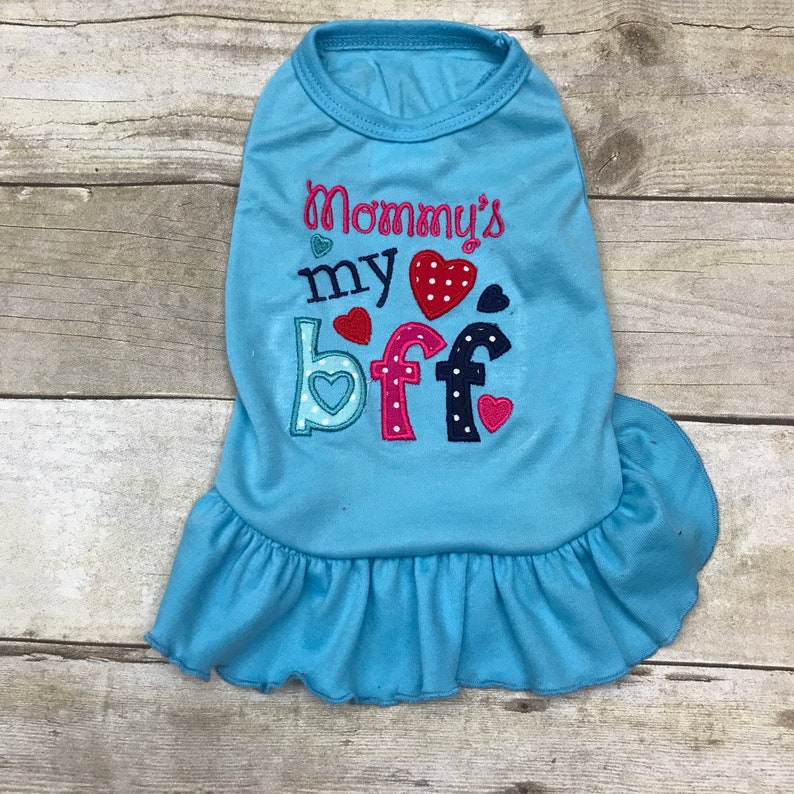Pet Clothes Mommy Mother's Day Dog Shirt or Dress Etsy