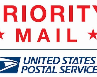 RUSH FEE with Priority Mail Upgrade - Need the Postal Service to get it to you faster?