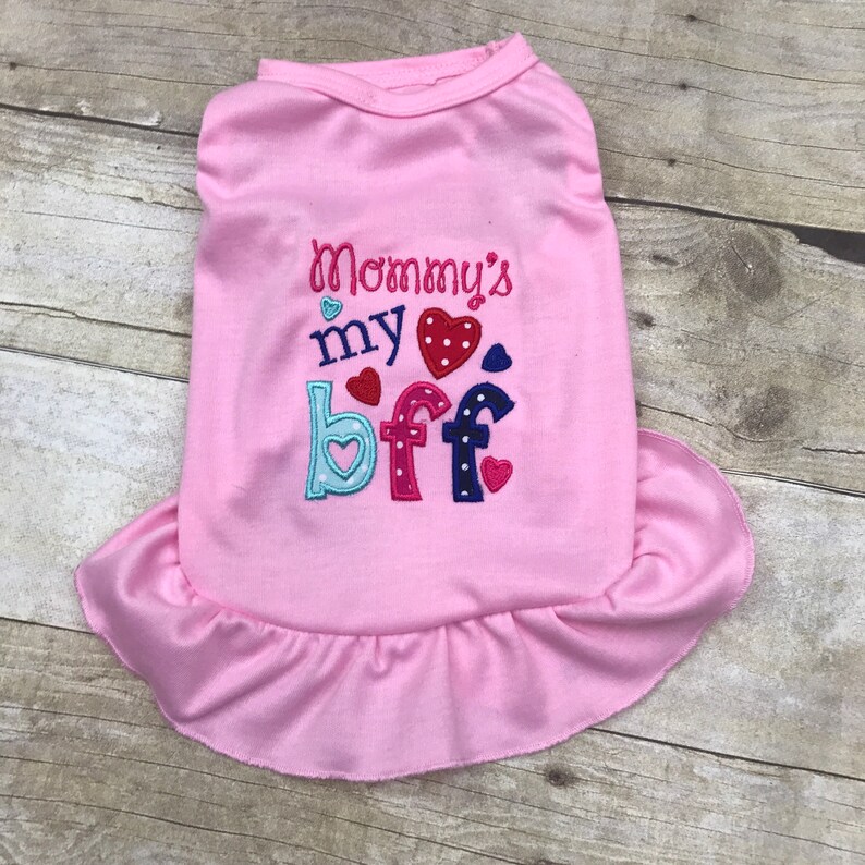 Pet Clothes Mommy Mother's Day Dog shirt or dress Etsy