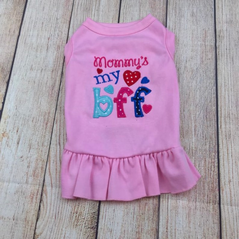 Pet Clothes Mommy Mother's Day Dog shirt or dress Etsy