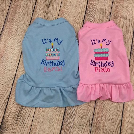 Dog first birthday shirt hotsell