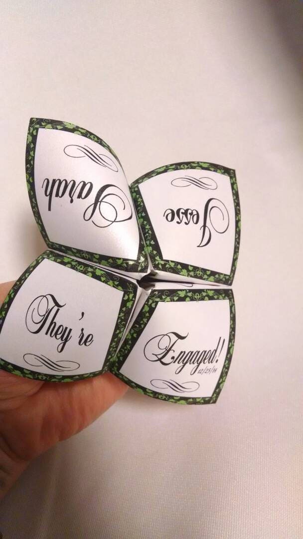 Cootie Catcher Birthday Invitation Fortune Teller Invitation Etsy
