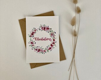 Carte Naissance Etsy