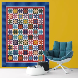 Winding Ways - Multiple sizes (from crib to king size) - PDF Pattern