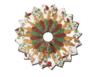 Christmas Tree Skirt - diameter 40 - PDF Pattern