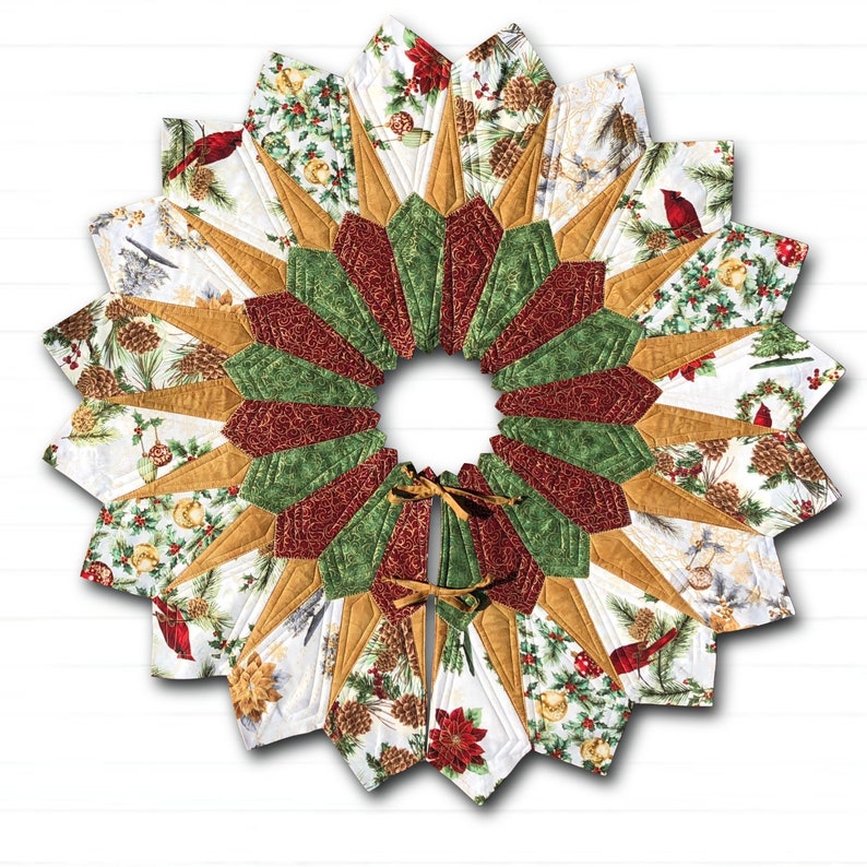 Christmas Tree Skirt Diameter 40 PDF Pattern Etsy