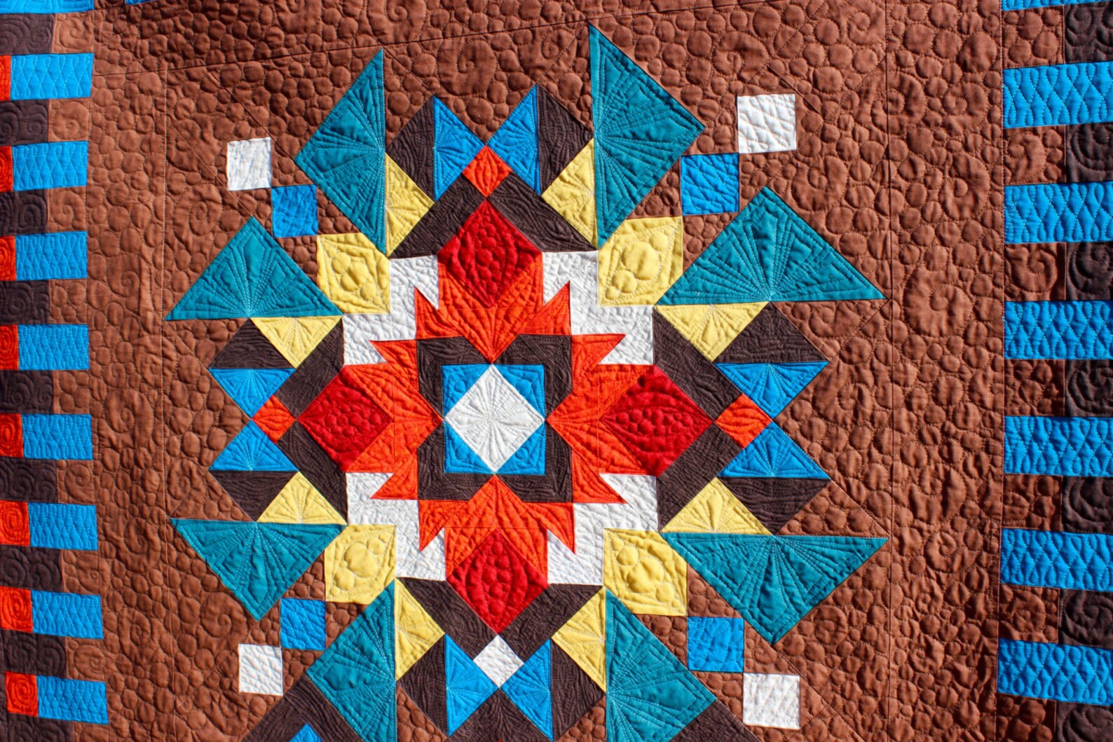 Southwest Quilt Pattern - Indian Summer - Finished Size: 56" X 84" - Etsy