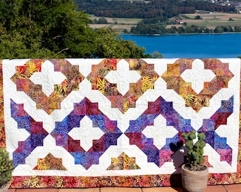 Dea's Dream -  multiple sizes, PDF quilt pattern