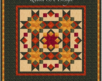 Christmas Quilt Pattern - Christmas Table Top - 52"x52"