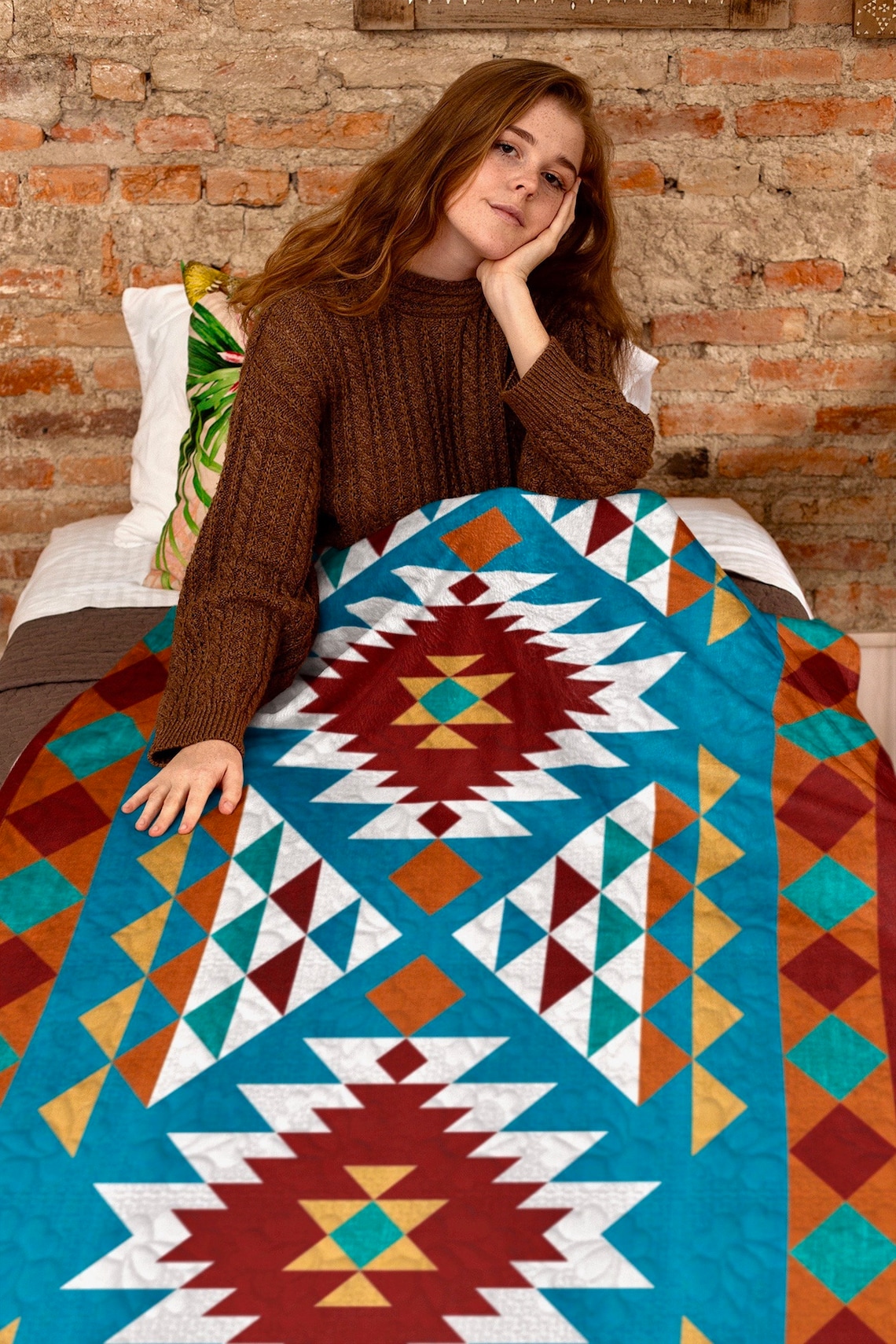 Southwest Quilt Pattern Navajo Inspired / Indian / Native Etsy