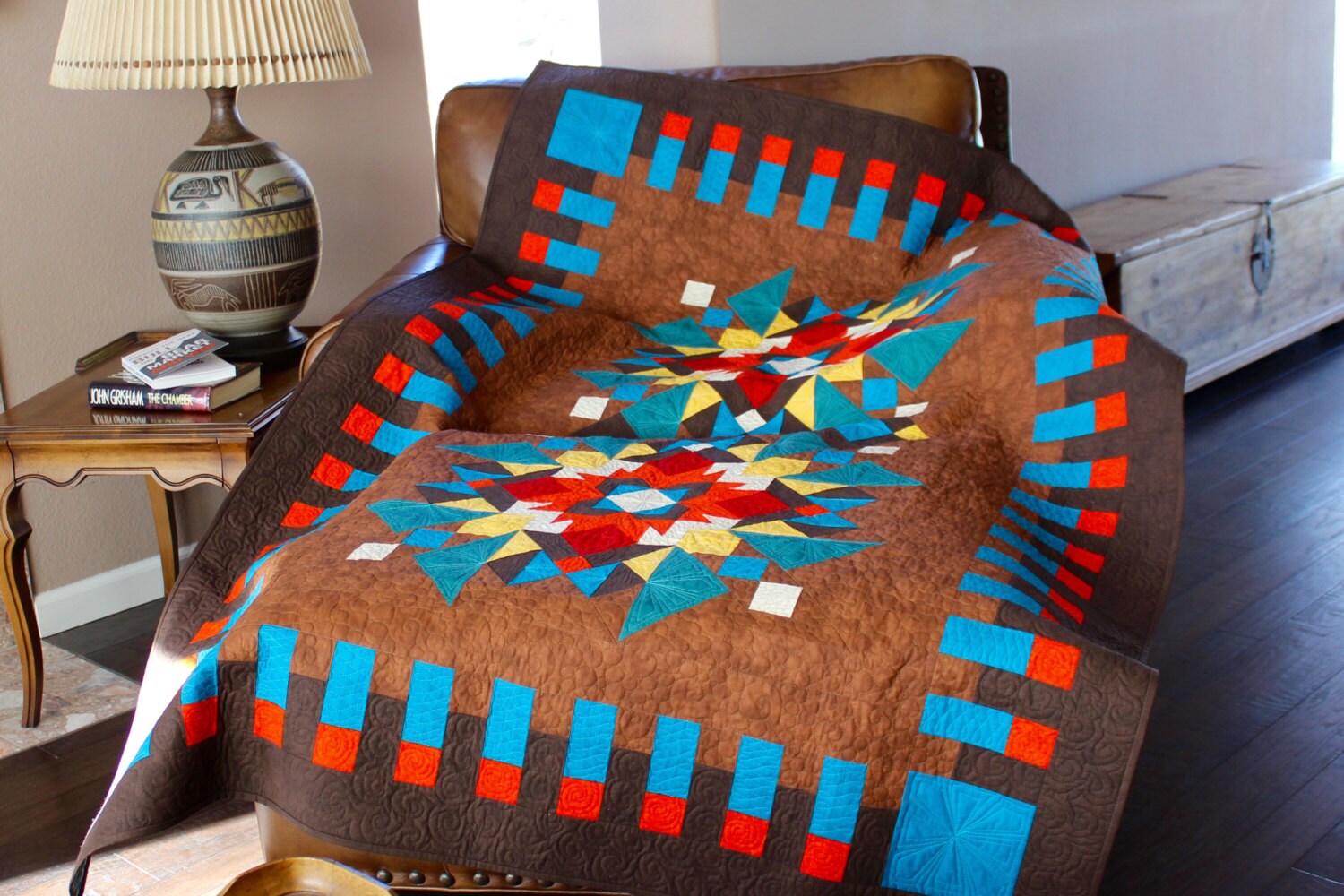 Southwest Quilt Pattern - Indian Summer - Finished Size: 56" X 84" - Etsy