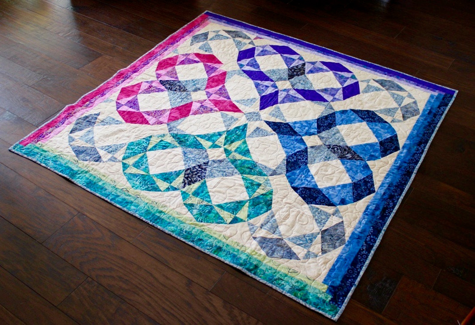 Storm at Sea Quilt Pattern Wedding / Heart / Love Quilt - Etsy