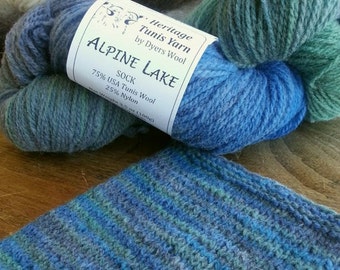 Alpine Lake Sock Yarn, Colorado-Grown Wool, 3.5 oz