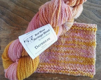 Daybreak Bulky Yarn, Colorado-Grown Wool, 3.5 oz skein