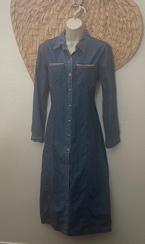 sachin and babi light blue dress Denim Dress | Womens Denim Dresses main image 1