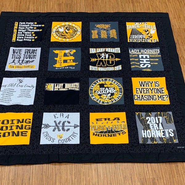 Add on to T-shirt Quilt- borders or Sashing add on only