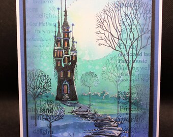 Magic Castle Art Etsy