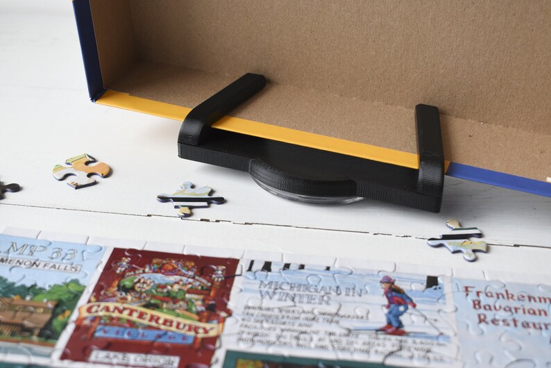 Rotating Puzzle Box Top Holder - Etsy