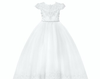 first communion dresses irish linen