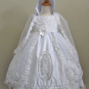 Beaded Baptism Dress 