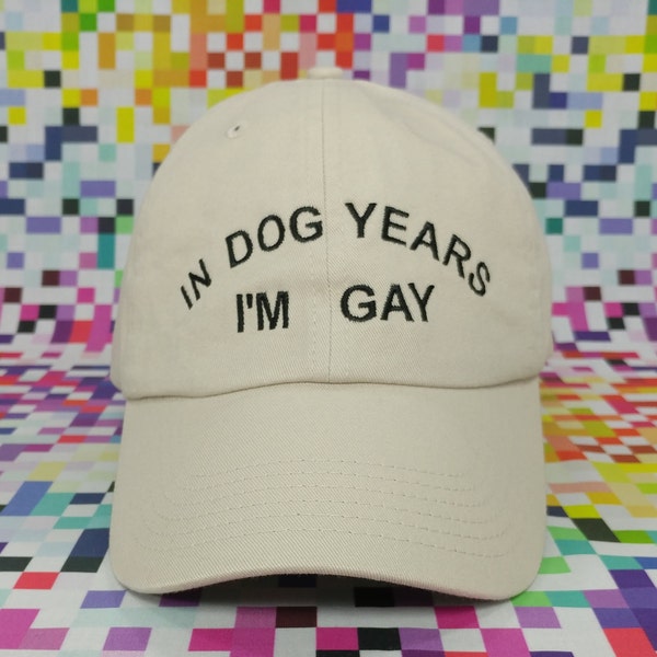 In Dog Years I'm Gay Cap