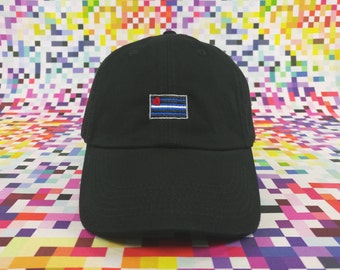 Leather Pride Flag Cap