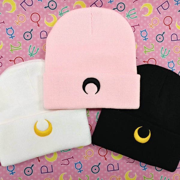 Sailor Moon Luna / Artemis / Black Lady Beanie