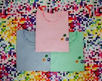 Embroidered Animal Crossing Tee