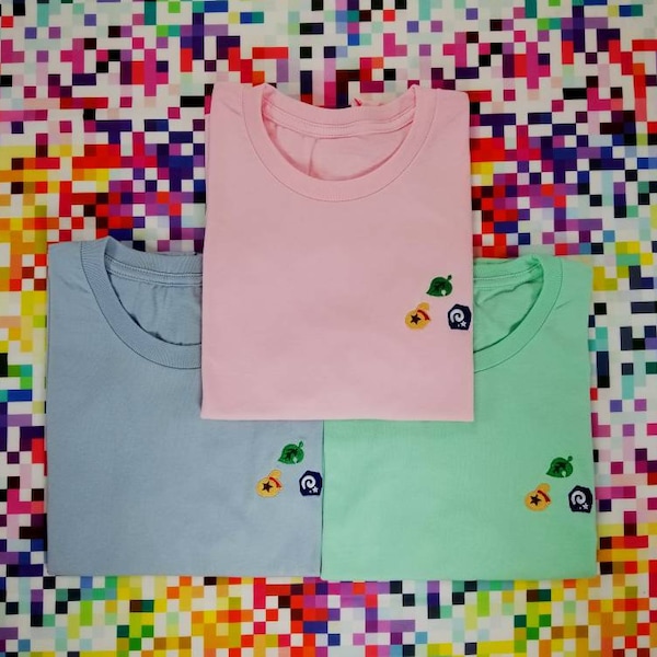 Embroidered Animal Crossing Tee