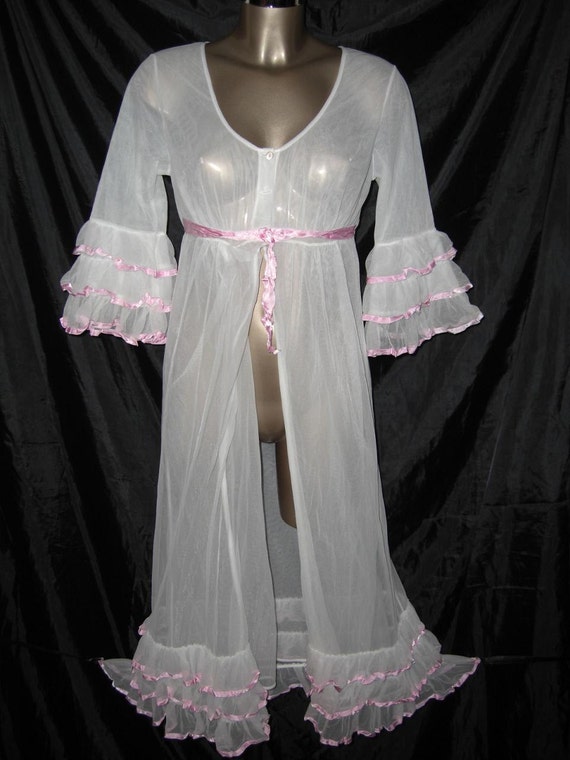 frilly robes