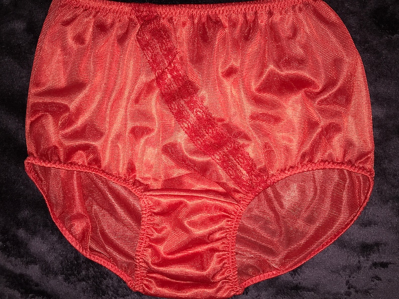 Vintage Style Knickers 70's 80's Granny Panties Knickers Nylon Lace