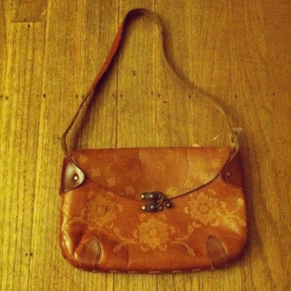 Tooled Leather Purse