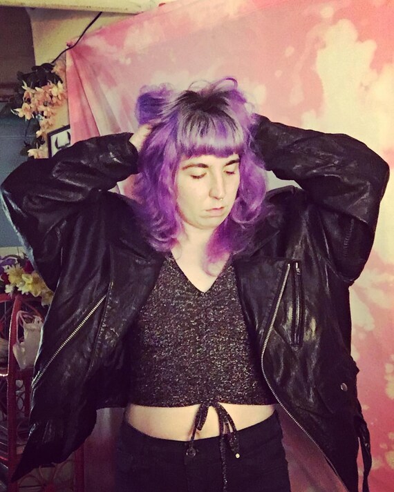 80s Leather Jacket