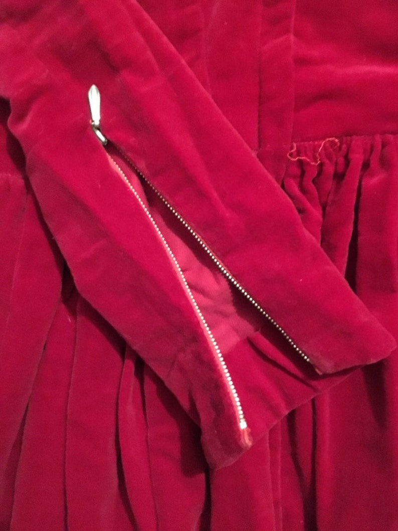 Red Velvet 60/'s Dress