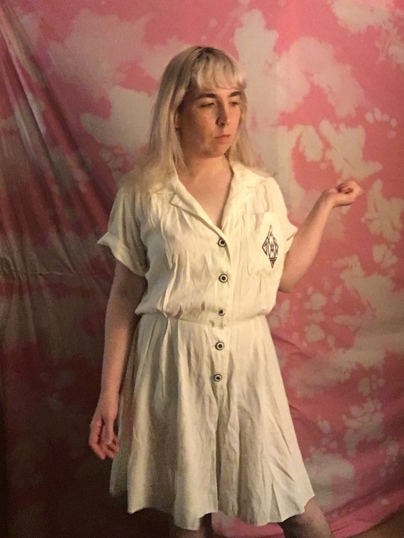 White Tennis Romper