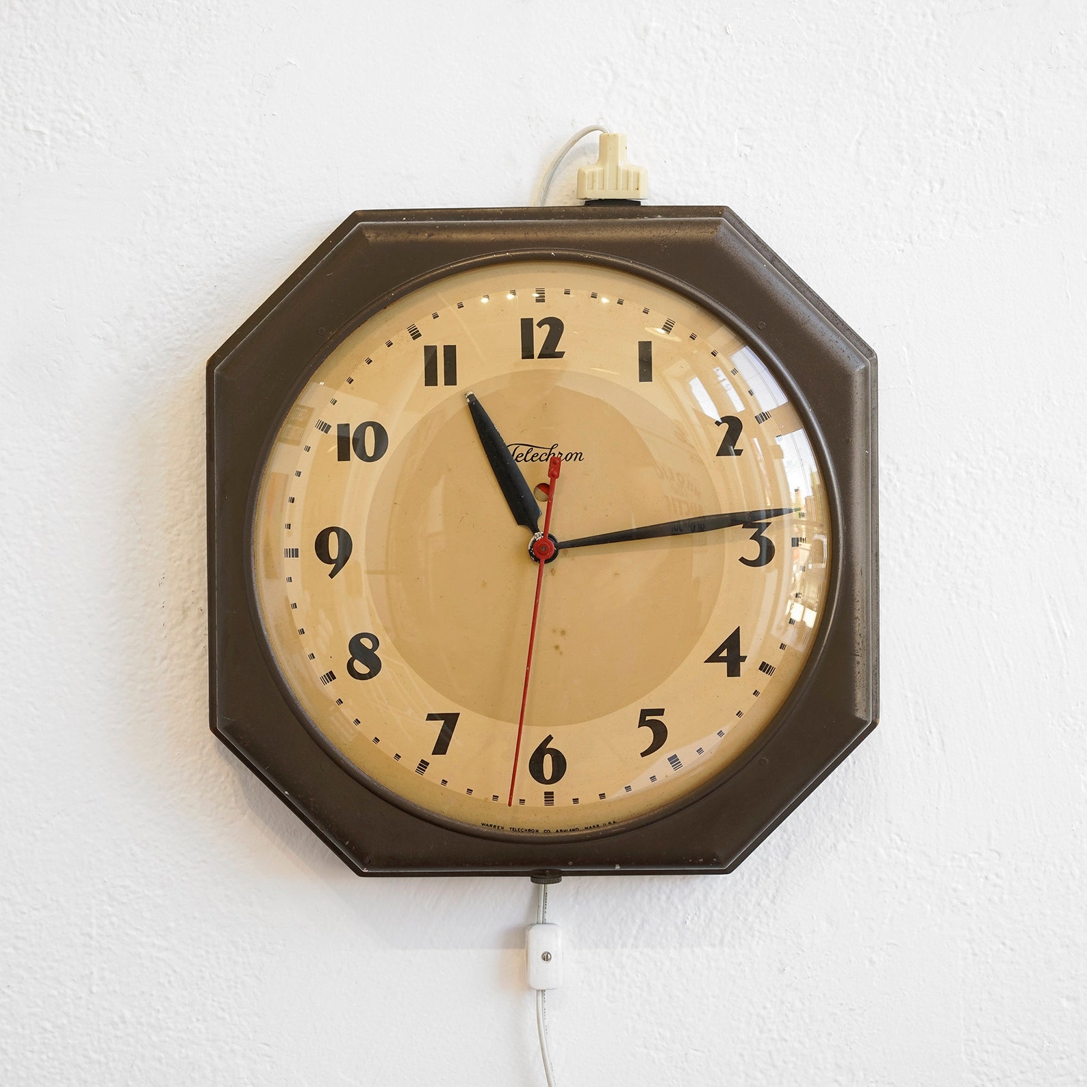 Vintage telechron wall clock telechron wall clock vintage Etsy