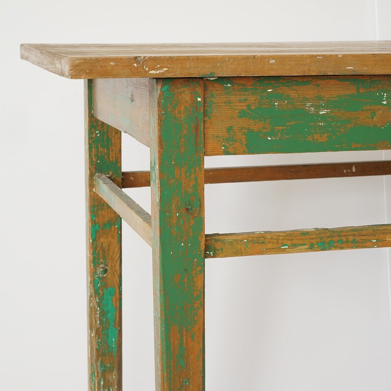 Vintage mexican wood work table mexican table mexican Etsy