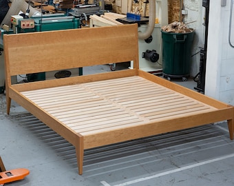Cherry Willard Bed Frame ~ Platform Bed Frame