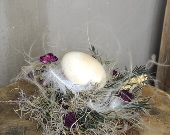 Spring nest, wreath