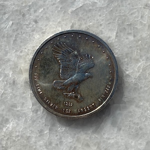 Monex 1 Troy Ounce Vintage .999 Silver Bullion Round (Royal Canadian Mint Issue)