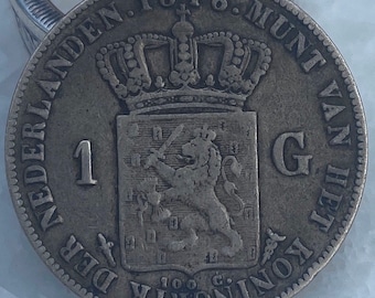 オランダ領東インド 1942年 1/10 グルデン硬貨、720 銀貨、オランダ領