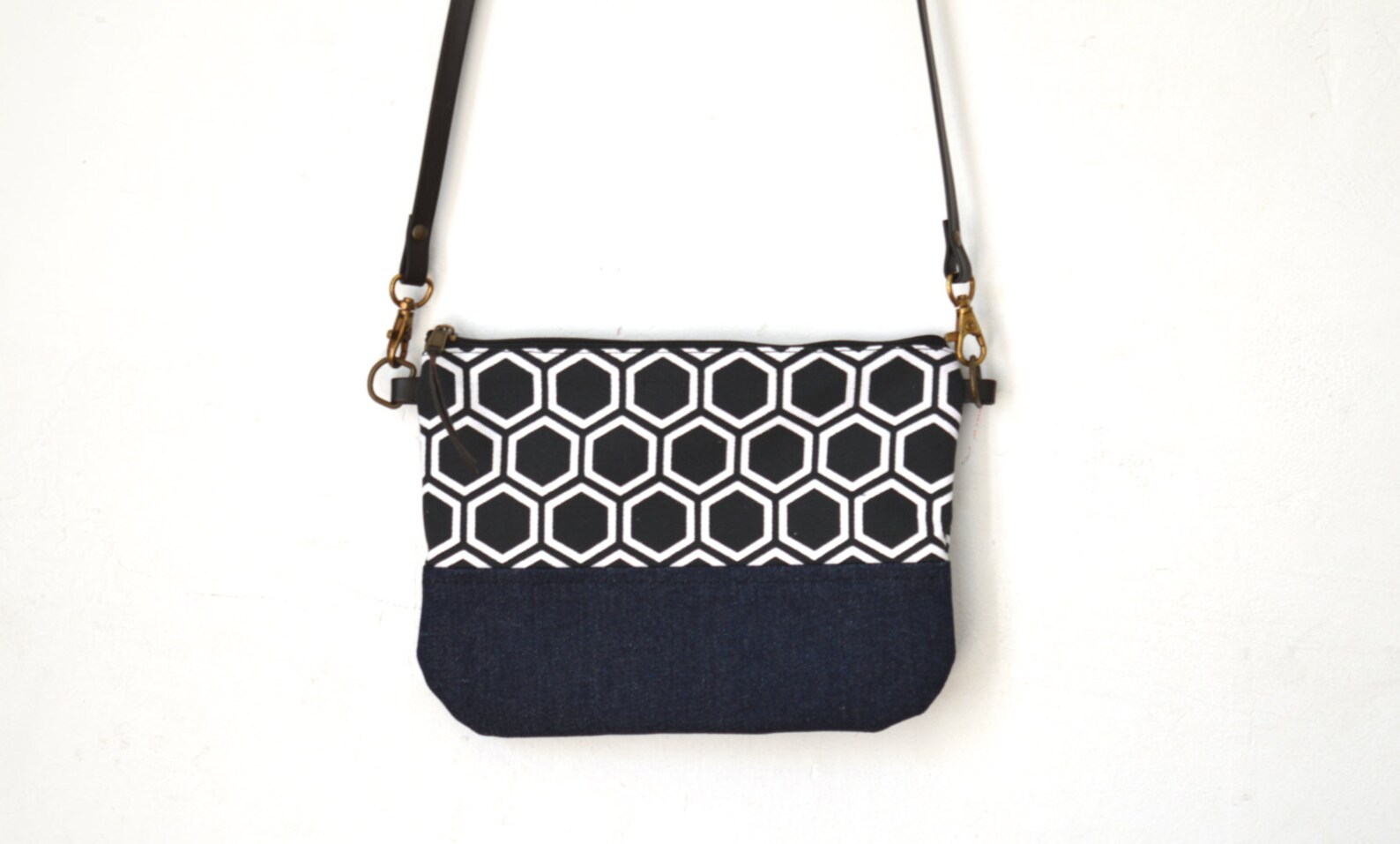 Crossbody bag Japanese bag black shoulder bag Japanese Etsy